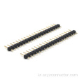 3.0mm 피치 핀 헤더 커넥터 단일 행선 직선 SQ0.64mm H : 2.0mm 1*20p